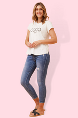 COCO Tee - White