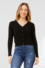 Casey knit - Black