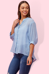 Rachael Shirt - Sky blue