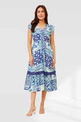 Angie dress - Blue