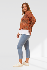 Ester top - orange