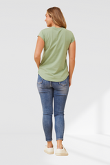 Coco tee - Ash Green