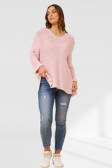 Karina Knit Jumper - petal pink