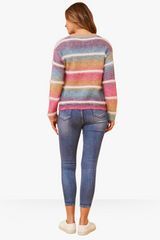 Gigi knit - multi pink