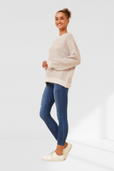 Maggie Knit - Cement