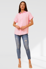 Meilie top - pink