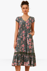 Lilly dress - Green Ash