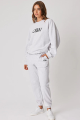 Cartel & Willow Nina Sweater - Grey Marle