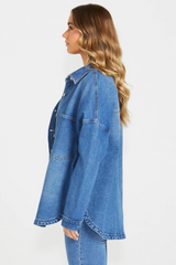 SASS | Jasmine Denim Jacket - 80 Vintage Wash
