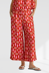 Copacabana Relax Pant - Sardinia Geo Print