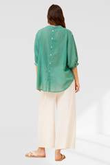 Rachael Shirt - gum leaf