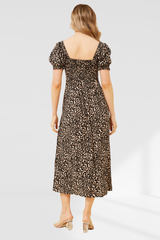 Faith Dress - Leopard Print