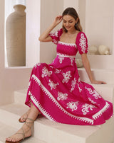 Suzanna Dress - Pink