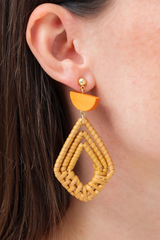 KiKi Boho Rattan Earrings