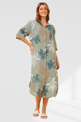 Lainey Dress - Khaki