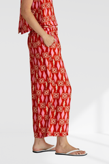 Copacabana Relax Pant - Sardinia Geo Print