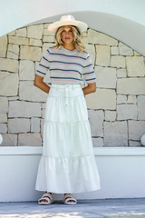 Ainsley Vinage Crochet tee