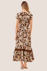 Claudia dress- chocolate
