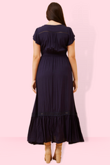 Lyndz maxi dress - Navy