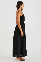 Mina Strapless Dress - Black | SASS