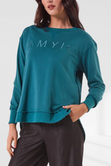 Amyic Sweater - Acid Blue