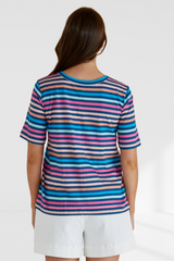 Riley Tee - Multi Stripe | Betty Basics