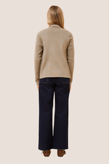 Lorrie cardi - taupe