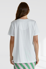 Ellia Crew Tee - Verao Print | Betty Basics