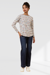 Claudia top - Grey