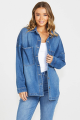 SASS | Jasmine Denim Jacket - 80 Vintage Wash