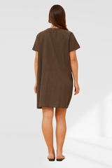 Raeya dress - Chocolate