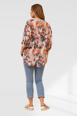 Rachael top - multi orange
