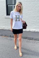 H Tee - White