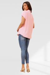 Meilie top - pink