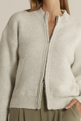FATE+BECKER Jazz Cropped Jacket - Cream