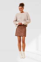 Maggie Knit - Cement