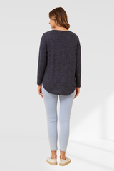 Millie top - Navy