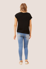 Evie top - black