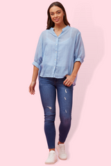 Rachael Shirt - Sky blue