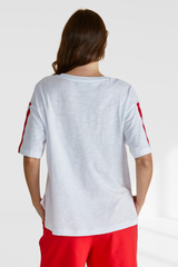 Betty Basics Relax Boxy Tee - Cherry Print