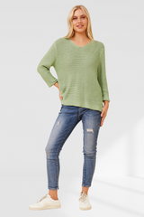Karina Knit Jumper - Sage