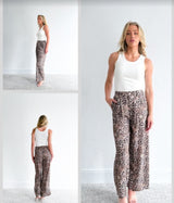 Mia animal print pants
