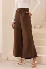 Nadia Pants - Brown