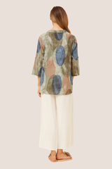 Samira top - khaki