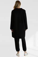 Cosette Coatigan - Black | Betty Basics