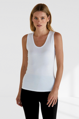 Liza Tank - White