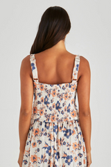 Luca Crop Top - Floral Embroidery | SASS