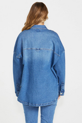 SASS | Jasmine Denim Jacket - 80 Vintage Wash