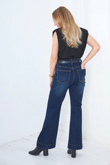 Jayne Jean Dark Indigo | SAINT ROSE