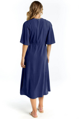 Cora Dress - French Blue